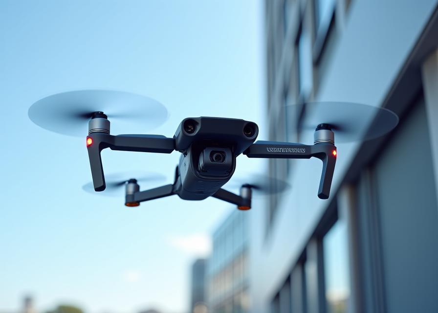 Drohnen Fassadeninspektion mit moderner Technologie