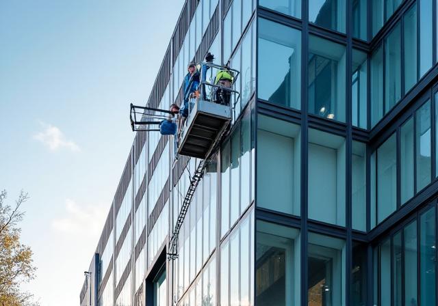 Gewerbliche Fassadenreinigung in der Steiermark